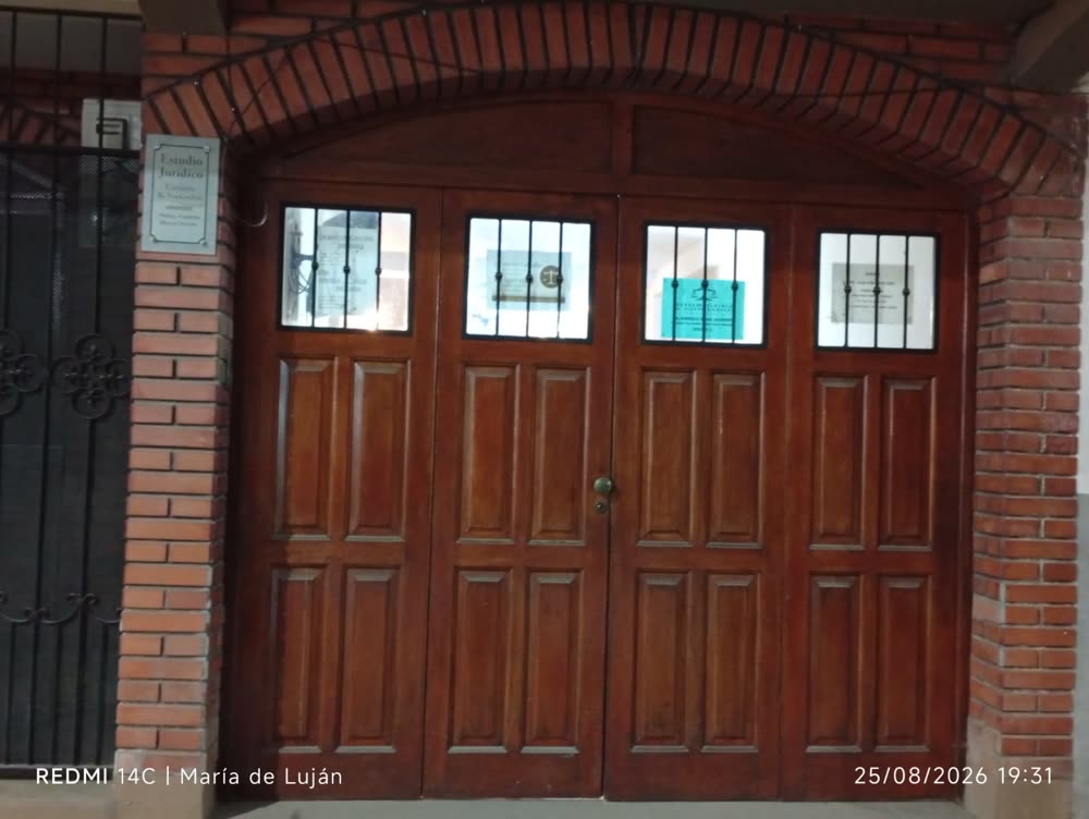 Fachada del Estudio Jurídico Camaño & Asociados en Ledesma
